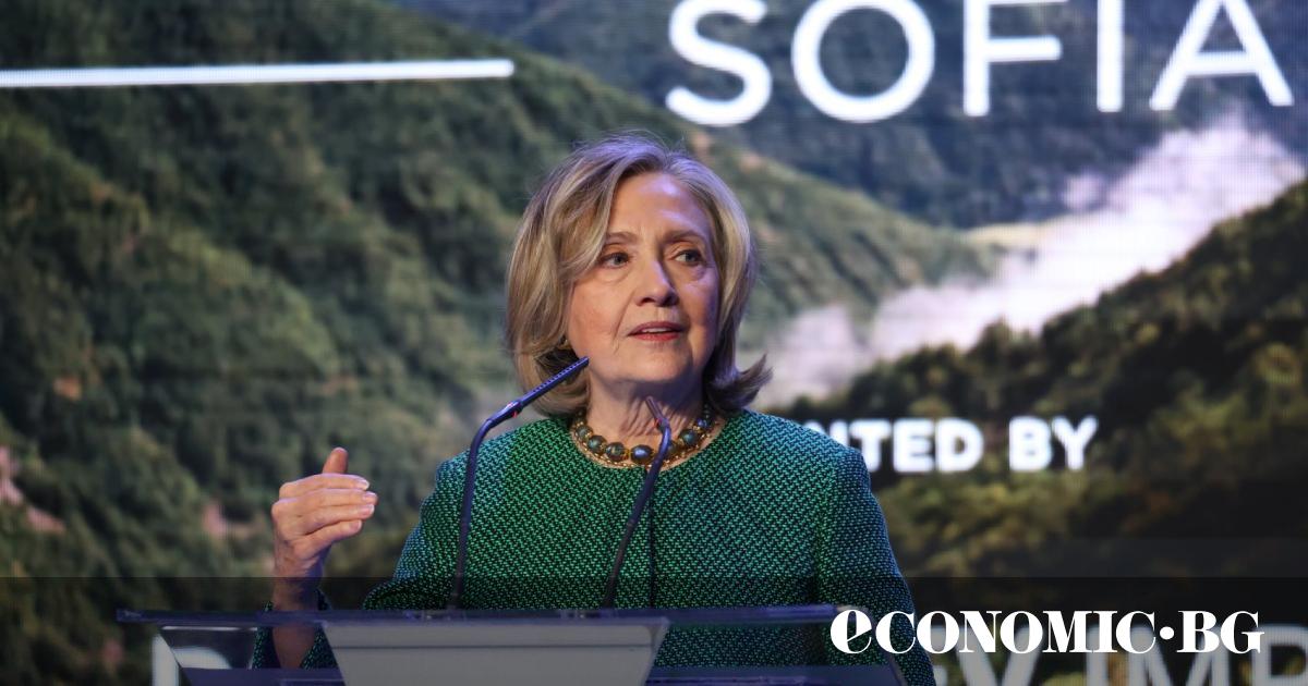Бившият държавен секретар на Съединените щати Хилари Клинтън даде България