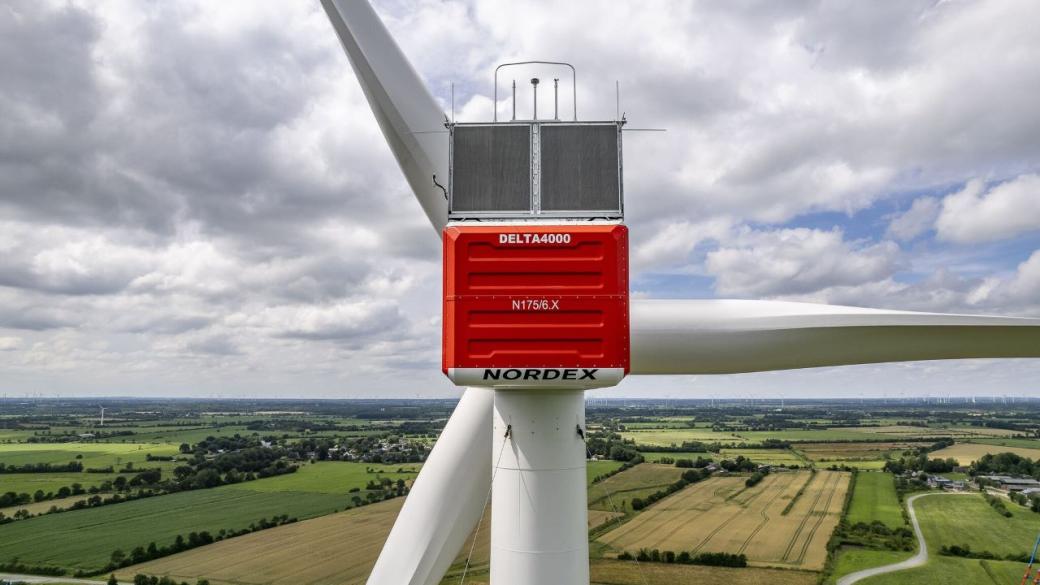 Nordex променя пазара в ЕС с най-мощната турбина за слаб вятър