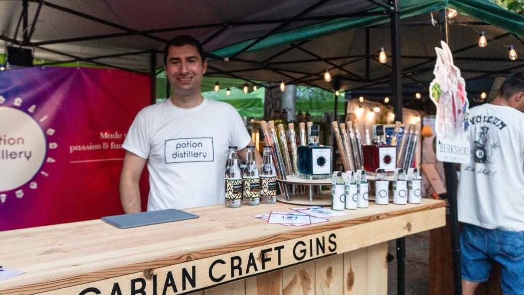 Boyan Lazarov and his unconventional craft gin business idea